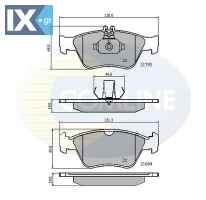 ΣΕΤ ΔΙΣΚΟΦΡΕΝΑ ΕΜΠΡ. MERCEDES CBP0274 0024204420 0024209620 0044200220 004420022067 0054204720 A0024204420 A0024209620 A0044200220 A004420022067 A0054204720