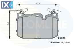 ΣΕΤ ΔΙΣΚΟΦΡΕΝΑ ΕΜΠΡ. BMW CBP06122 34106799805 34106859067 34106878878 34112284969 34116857968 34116859066 34116859282 34116865460 34116876641 34116878876 34116878882