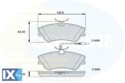 ΣΕΤ ΔΙΣΚΟΦΡΕΝΑ ΕΜΠΡ. RENAULT CBP11539 6025315867 6025370398 6025370851 6025407835