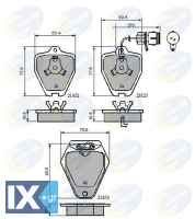 ΣΕΤ ΔΙΣΚΟΦΡΕΝΑ ΕΜΠΡ. AUDI CBP1884 4A0698151B 441698151G 4A0698151B 4AO698151B 4D0698151A 4D0698151AD 4D0698151B 4D0698151C 4D0698151E 4DO698151A 4DO698151B 4DO698151E