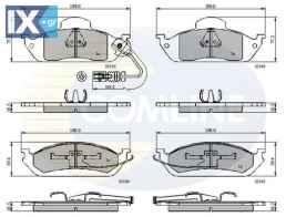 ΣΕΤ ΔΙΣΚΟΦΡΕΝΑ ΕΜΠΡ. MERCEDES CBP1911 41060G490A 5000295329 5000815574 7701203700 1634200020 1634200320 1634201220 4163420032 A1634200020 A1634200320 A1634201220 A4163420032 5001842048