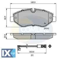 ΣΕΤ ΔΙΣΚΟΦΡΕΝΑ ΕΜΠΡ. MERCEDES CBP21555 0044206720 0044208320 0054202120 0054205220 0054207020 0064208420 0084215020 9064210010 9064210400 A0044208320 A0054202120 A0054205220 A0054207020 A0064208420 A