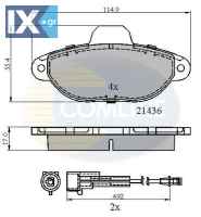 ΣΕΤ ΔΙΣΚΟΦΡΕΝΑ ΕΜΠΡ. FIAT CBP2509 5892736 5892737 71737178 71737179 71769056 71770985 77362185 77362267 77362479 77365337 9947468 9947976 9948045 9948054 9949183