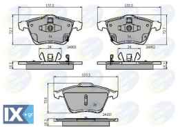 ΣΕΤ ΔΙΣΚΟΦΡΕΝΑ ΕΜΠΡ. MAZDA CBP31522 GPYA3323ZD GPYA3323ZB GPYA3323ZC GPYA3323ZF GPYA3323ZG GPYA3323ZG9C GPYA333ZB GPYA333ZC GPYA333ZF GPYA333ZG GPYA333ZG9C