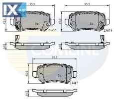 ΣΕΤ ΔΙΣΚΟΦΡΕΝΑ ΟΠΙΣΘ. OPEL CBP31551 1605086 1605122 1605128 1605233 1605625 1605967 1605995 93169143 93170602 93176118 93179164 93188727 93190577 93193613 95507655 1605086 1605122 1605233 1605625 160