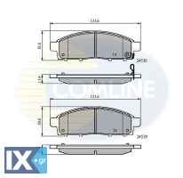 ΣΕΤ ΔΙΣΚΟΦΡΕΝΑ ΕΜΠΡ. MITSUBISHI CBP31584 4605A198 4605A284 4605A623 4605B158 4605B233 MZ690356