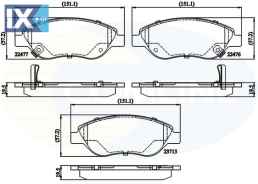 ΣΕΤ ΔΙΣΚΟΦΡΕΝΑ ΕΜΠΡ.FIAT CBP32213 77367923 77368553