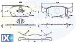 ΣΕΤ ΔΙΣΚΟΦΡΕΝΑ ΕΜΠΡ.OPEL CBP32306 13478300 13478300 39103797 95526566