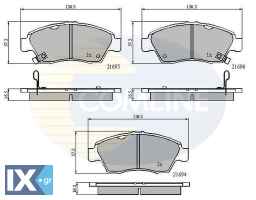 ΣΕΤ ΔΙΣΚΟΦΡΕΝΑ ΕΜΠΡ. HONDA CBP3555 06450S5AE50 45022504V10 45022S04V10 45022S04V11 45022S5AE50 45022S5AG00 45022SO4V10 45022SO4V11 45022SO4V12 45022SR3V00 45022SR3V01 45022SR3V10 45022SR3V11 45022SR3