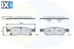 ΣΕΤ ΔΙΣΚΟΦΡΕΝΑ ΕΜΠΡ. MERCEDES-BENZ CBP36133 0064203820 0064203920 0074208020 0074208120 A0064203820 A0064203920 A0074208020 A0074208120