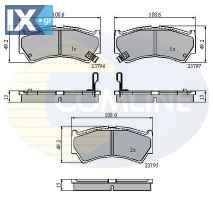 ΣΕΤ ΔΙΣΚΟΦΡΕΝΑ ΕΜΠΡ. SUZUKI CBP3883 5581064G00 5581064G00DOM 5581064G01 5581064G10 5581064G11