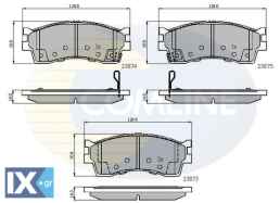 ΣΕΤ ΔΙΣΚΟΦΡΕΝΑ ΕΜΠΡ. KIA CBP3941 0K2N13328Z 0K2N13328ZA 0K9D03328Z 58115FDA00 58115FDC00