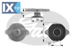 GATES ΤΑΠΑ ΨΥΓΕΙΟΥ RC114 1217404 RTC3607 60561208 60561258 60813177