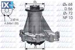 DOLZ ΑΝΤΛΙΕΣ ΝΕΡΟΥ MERCEDES M276 6052000120 6052000320 6052000520 6052000820