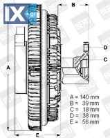 BERU ΨΥΚΤΡΑ ΒΕΝΤΙΛΑΤΕΡ LK001 058121350