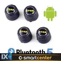 Bluetooth 5.0 μετρητής πίεσης ελαστικών για σύνδεση με οθόνη iOS Android Phone App