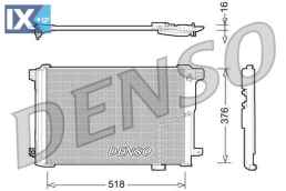 DENSO ΨΥΓΕΙΟ A C MERCEDES DCN17005 A2045000254