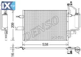 DENSO ΨΥΓΕΙΟ A C DCN20026 13128931 13128931 1850086