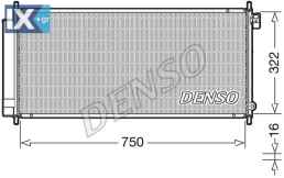 DENSO ΨΥΓΕΙΟ A C HONDA DCN40017 80110SAA013