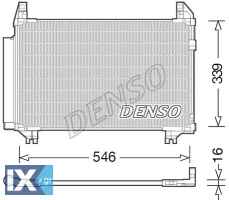 DENSO ΨΥΓΕΙΟ A C TOYOTA DCN50039 8846052150