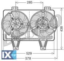 DENSO ΒΕΝΤΙΛΑΤΕΡ DER01016 60584369 60658478 60692424 60584369 60658478 60692424