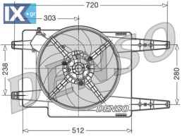 DENSO ΒΕΝΤΙΛΑΤΕΡ DER01017 46413474 60661471 46413474 60661471