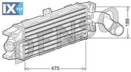 DENSO ΨΥΓΕΙΟ INTERCOOLER DIT12003 5801349168