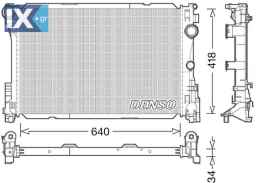 ΨΥΓΕΙΟ ΝΕΡΟΥ MERCEDES E-CLASS (A207,C207 DRM17049 0995002703 0995006203 A0995002703 A0995006203