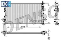 DENSO ΨΥΓΕΙΟ ΜΗΧΑΝΗΣ DRM23083 8200008764