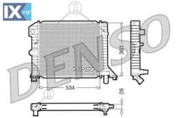 DENSO ΨΥΓΕΙΟ ΜΗΧΑΝΗΣ DRM33021 435289 446966 454074