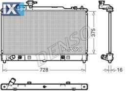 DENSO ΨΥΓΕΙΟ ΜΗΧΑΝΗΣ MAZDA DRM44029 LFH415200A LFH415200B