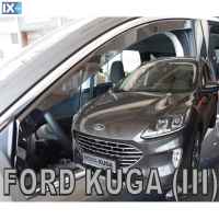 ΑΝΕΜΟΘΡΑΥΣΤΕΣ ΑΥΤΟΚΙΝΗΤΟΥ ΓΙΑ FORD KUGA 5D 2019> ΖΕΥΓΑΡΙ ΑΠΟ ΕΥΚΑΜΠΤΟ ΦΙΜΕ ΠΛΑΣΤΙΚΟ HEKO - 2 ΤΕΜ.