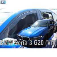 ΣΕΤ ΑΝΕΜΟΘΡΑΥΣΤΕΣ ΑΥΤΟΚΙΝΗΤΟΥ ΓΙΑ BMW 3 G20 / G21 4D/5D 2019> ΑΠΟ ΕΥΚΑΜΠΤΟ ΦΙΜΕ ΠΛΑΣΤΙΚΟ HEKO - 4 ΤΕΜ.