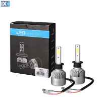 H1 LED SET C6 9>32V 6.500K 10.000lm 4 X 10W ΛΑΜΠΑ ΜΕ COB EPISTAR 1021 LED ΚΑΙ ΑΝΕΜΙΣΤΗΡΑΚΙ M-TECH - 2 ΤΕΜ.