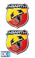 ABARTH ΑΥΤΟΚΟΛΛΗΤΑ 5x5,5cm ΣΜΑΛΤΟΥ 2ΤΕΜ. (ΕΛΕΓΧΟΣ ΣΥΜΒΑΤΟΤΗΤΑΣ ΚΑΤΟΠΙΝ ΜΕΤΡΗΣΗΣ)