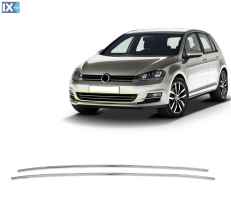 VW GOLF 7 5D 2013>2020 ΔΙΑΚΟΣΜΗΤΙΚΑ ΧΡΩΜΙΟΥ ΕΜΠΡΟΣ ΠΡΟΦΥΛΑΚΤΗΡΑ 2 ΤΕΜΑΧΙΑ