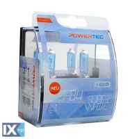 HB4 12V 55W 3.450K P22d POWERTECK SUPERWHITE 2ΤΕΜ. M-TECH