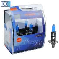 H1 12V 55W P14,5s 5.000K POWERTEC XENON BLUE 2ΤΕΜ. M-TECH