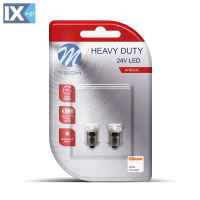 T4W 24V BA9S 4xSMD2835 OSRAM LED ΛΕΥΚΟ HEAVY DUTY BLISTER 2ΤΕΜ. M-TECH