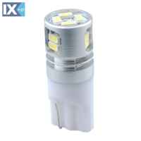 W5W 12V T10 W2,1x9,5d LED 10xSMD3104 ΛΕΥΚΟ (ΚΑΡΦΩΤΟ ΑΚΑΛΥΚΟ) BLISTER 2ΤΕΜ. M-TECH