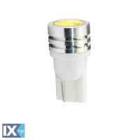 W5W 12V T10 W2,1x9,5d LED 1xHP ΛΕΥΚΟ (ΚΑΡΦΩΤΟ ΑΚΑΛΥΚΟ) BLISTER 2ΤΕΜ. M-TECH