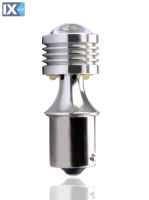 P21W 12V BA15s LED 4xCREE PREMIUM ΛΕΥΚΟ (ΜΟΝΟΠΟΛΙΚΟ) 1ΤΕΜ. M-TECH