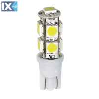 Λάμπα Led T10 12V 9SMDX3CHIPS POWER27 HYPER-LED