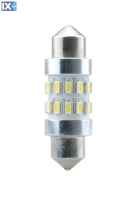 ΛΑΜΠΑΚΙ ΠΛΑΦΟΝΙΕΡΑΣ C5W/C10W 12V 1,5W SV8,5 36mm CAN-BUS+RADIATOR LED 24xSMD3104 ΛΕΥΚΟ 1ΤΕΜ. M-TECH