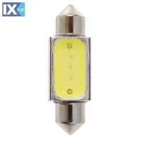 ΛΑΜΠΑΚΙ ΠΛΑΦΟΝΙΕΡΑΣ C5W 12V 12x36mm MEGA-LED5 COB BLISTER 1ΤΕΜ.