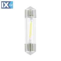 ΛΑΜΠΑΚΙ ΠΛΑΦΟΝΙΕΡΑΣ 12V 8X36MM 20LM ΛΕΥΚΟ MEGA-LED9 COB (ΔΙΠΛΗΣ ΠΟΛΙΚΟΤΗΤΑΣ- CAN-BUS) BLISTER 1ΤΕΜ.