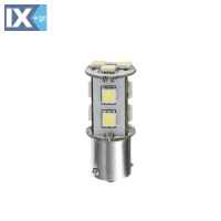 Λαμπάκι P21W 24/28V BA15s Hyper-Led11 Λευκό 1τεμ.