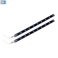 ΤΑΙΝΙΑ ΜΕ 15 LED ΕΥΚΑΜΠΤΗ FLEX STRIP 40 CM 12V ΛΕΥΚΟ 2ΤΕΜ