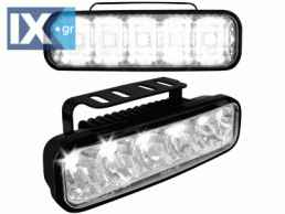 Πρόσθετο Dayline 5 LED Χρωμίου 147x59mm