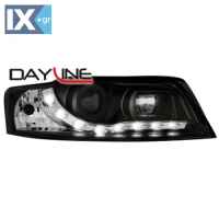 Φανάρια DECTANE Dayline Audi A4 8E 01-04 (Μαύρο)